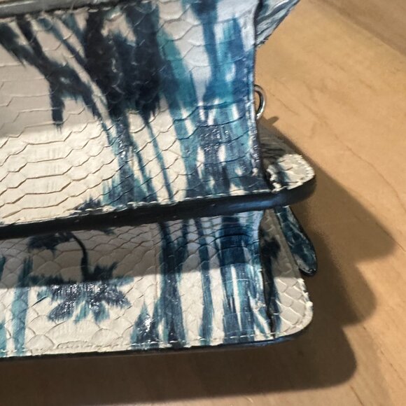 Salvatore Ferragamo Python and Leather Lined Shoulder Handbag - Picture 2 of 10